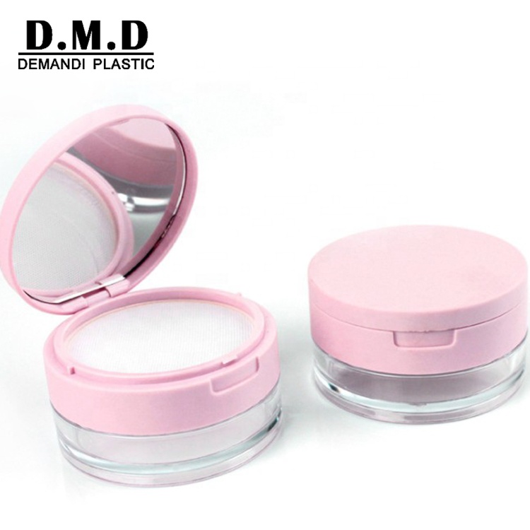 10grams 10 ml 20grams 20 ml pink powder jar with mirror