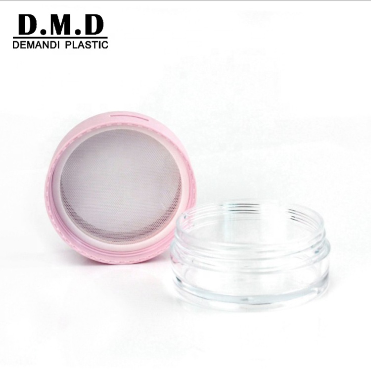10grams 10 ml 20grams 20 ml pink powder jar with mirror