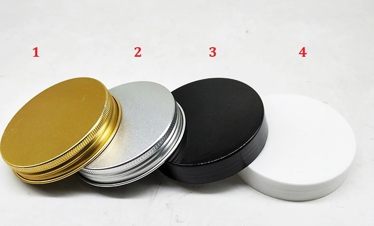 10grams 30grams 50gm black empty cream cosmetic jar with lids for hair care containers