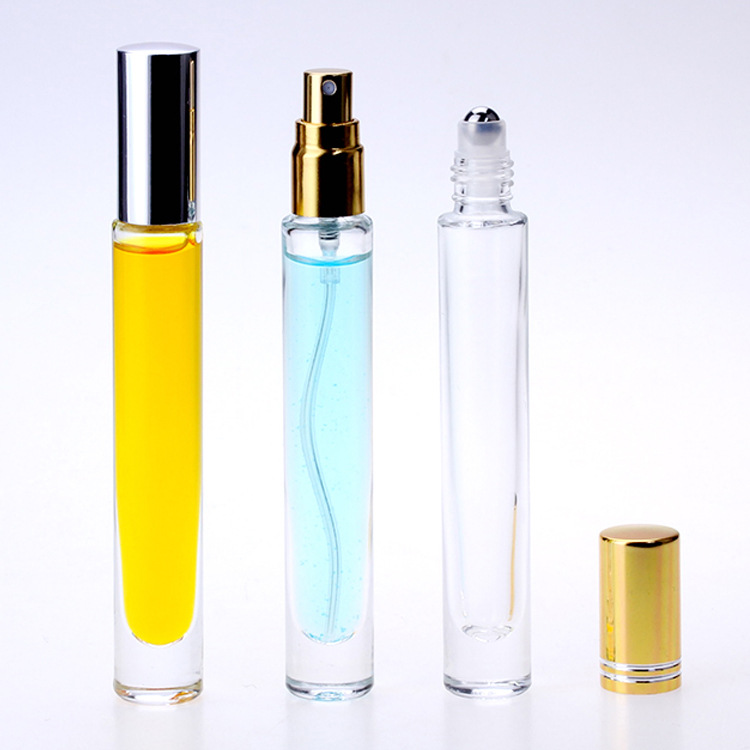 10ml 10 ml Luxury thick bottom glass bottle for perfume empty refillable glass perfume