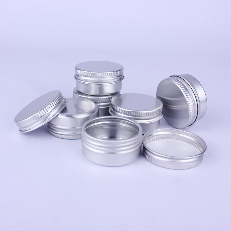10ml 10g Cream cosmetic tin aluminum jar with Screw Cap