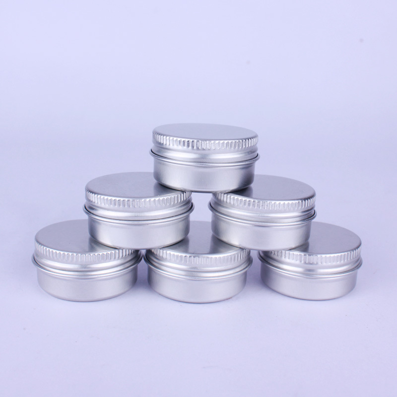 10ml 10g Cream cosmetic tin aluminum jar with Screw Cap