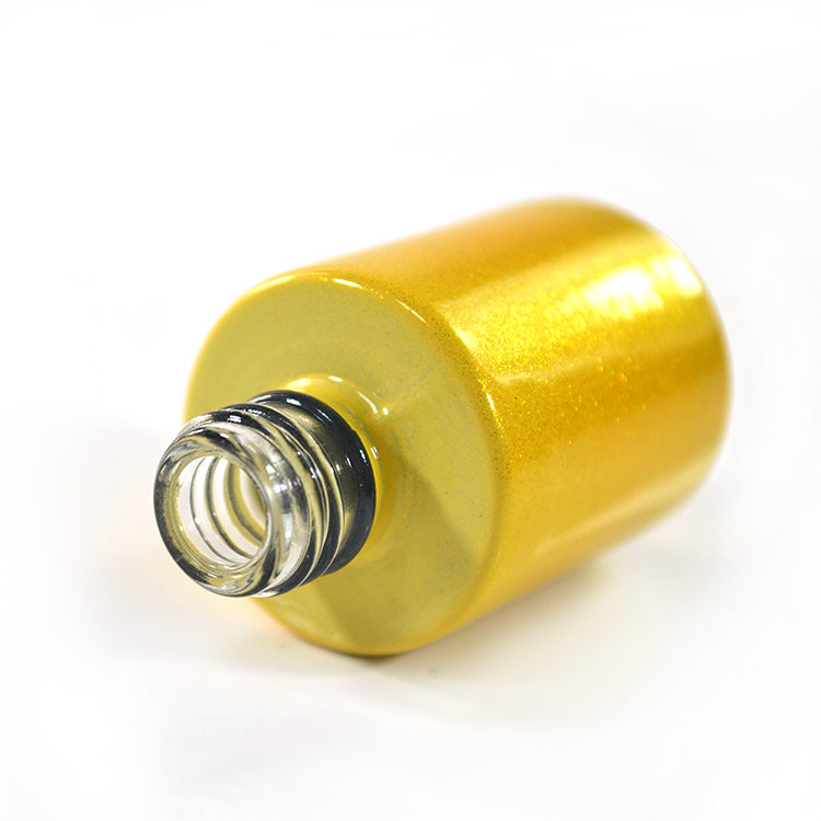 10ml 12ml UV Gel Polish Round Cylinder Glass Bottle For nail polish with 13/415 neck