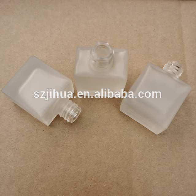 10ml 12ml Wholesale Frosted Round Shape Diffuser Empty Perfume With Glass Frosted Bottles