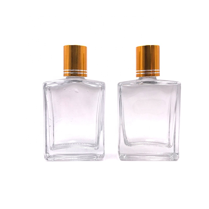 10ml 15 ml 30 ml square shaped roller bottle Eye Care roll on glass bottle 1oz with metal lid