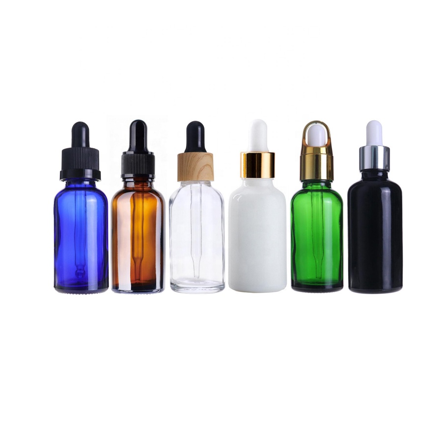 10ml 15ml 20ml 30ml 50ml 100ml 200ml Essential oil  packaging white opal glass cosmetic bottle and jar set