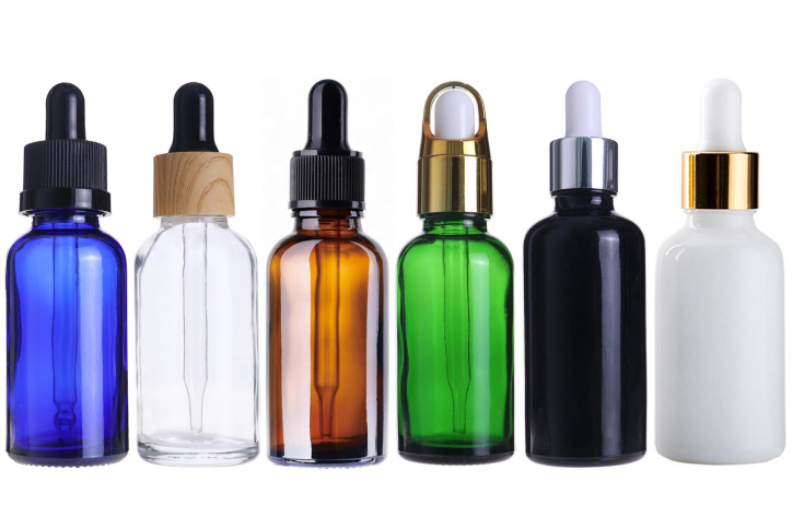 10ml 15ml 20ml 30ml 50ml 100ml 200ml Essential oil packaging white opal glass cosmetic bottle and jar set