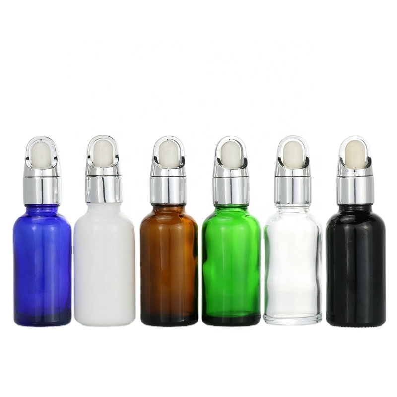 10ml 15ml 20ml 30ml 50ml 100ml 200ml Essential oil packaging white opal glass cosmetic bottle and jar set