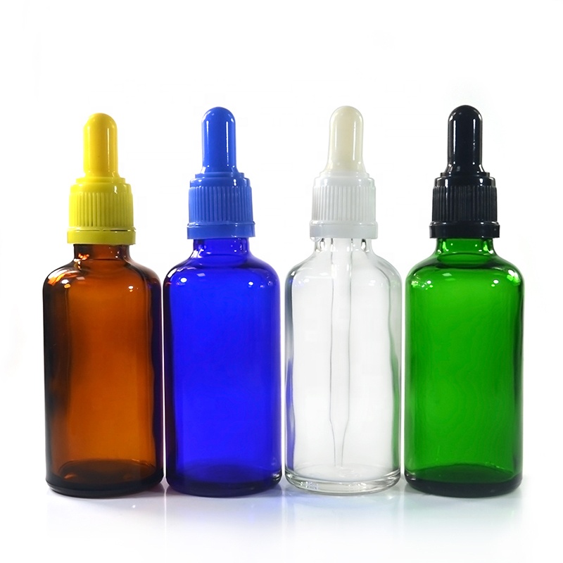 10ml 15ml 20ml 30ml 50ml 100ml Amber Blue Green Black Glass Dropper Bottle