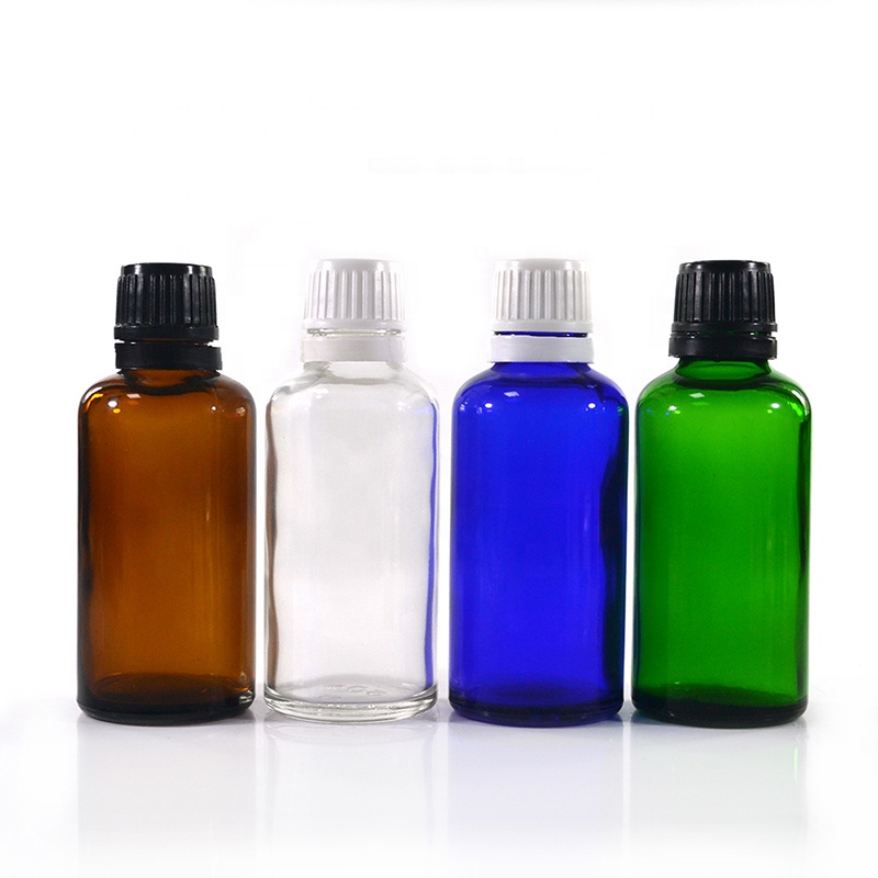 10ml 15ml 20ml 30ml 50ml 100ml Amber Blue Green Black Glass Dropper Bottle