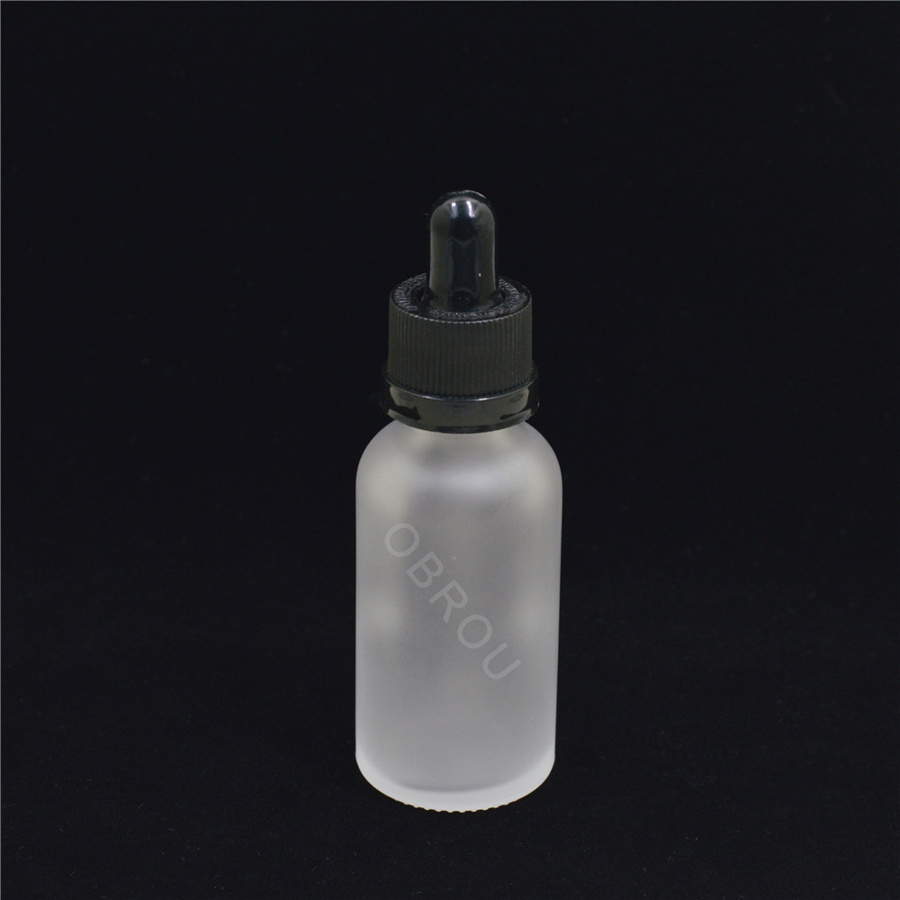 10ml 15ml 20ml 30ml 50ml 100ml Frosted clear Amber Green Glass Dropper Bottles Essential oil Bottle Serum Dropper Bottle