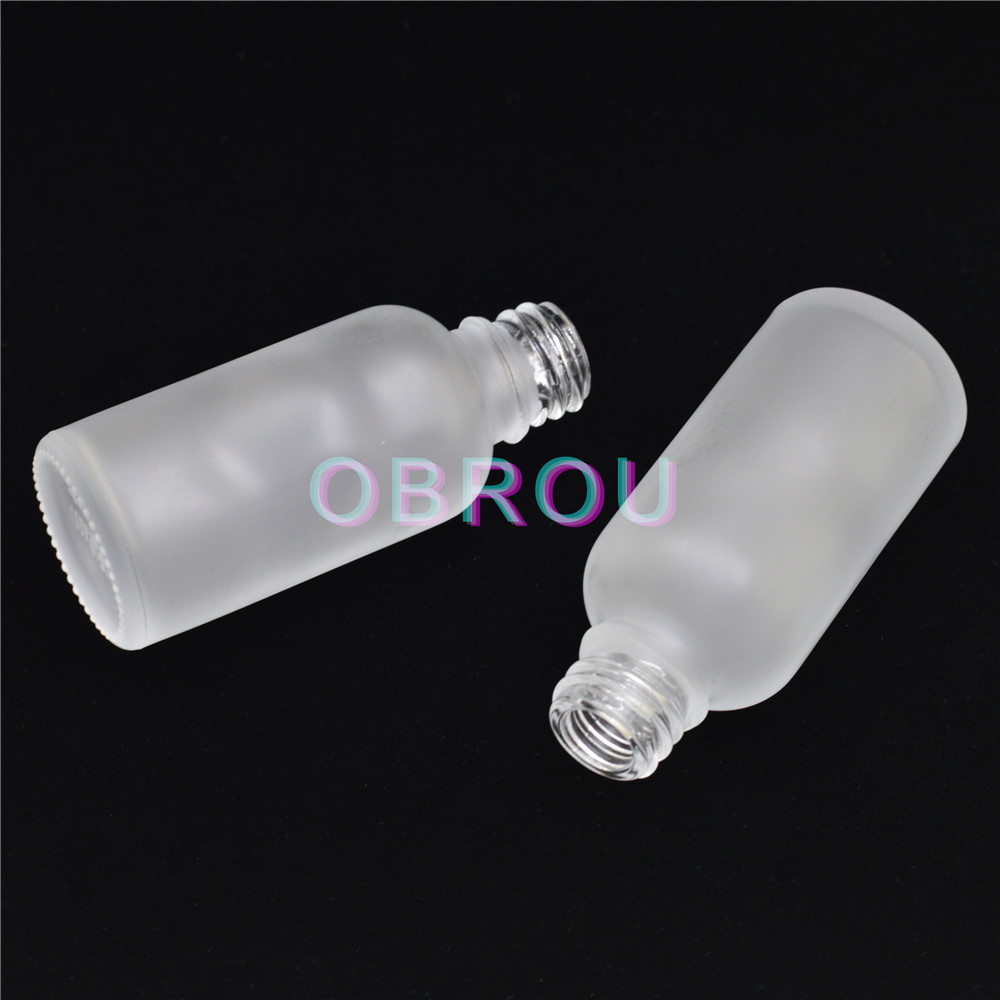 10ml 15ml 20ml 30ml 50ml 100ml Frosted clear Amber Green Glass Dropper Bottles Essential oil Bottle Serum Dropper Bottle