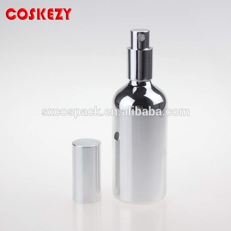 10ml 15ml 20ml 30ml 50ml 100ml Silvery Glass Perfume Bottle Spray Glass Bottle