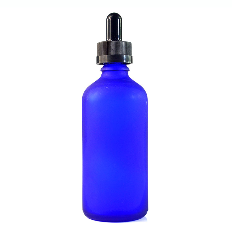 10ml 15ml 20ml 30ml 50ml 100ml frosted green glass dropper bottle