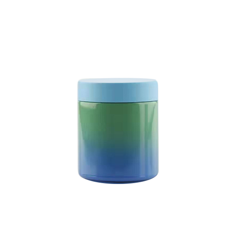 10ml 15ml 20ml 30ml 50ml 100ml recycled clear amber glass cosmetic jar 5ml glass jar with black plastic cap for face body