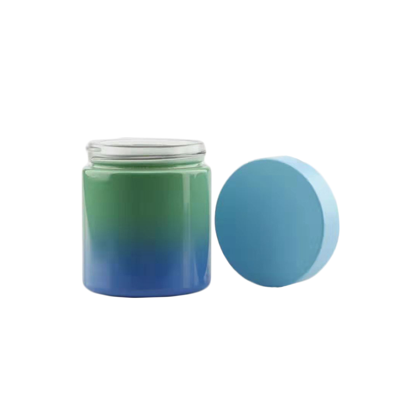 10ml 15ml 20ml 30ml 50ml 100ml recycled clear amber glass cosmetic jar 5ml glass jar with black plastic cap for face body