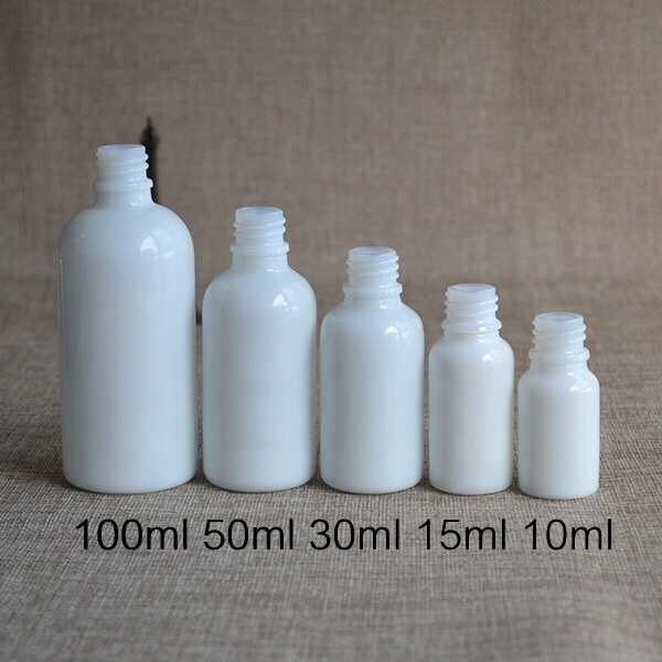 10ml 15ml 20ml 30ml 50ml 100ml white porcelain Essential oil ceramic glass Dropper bottles