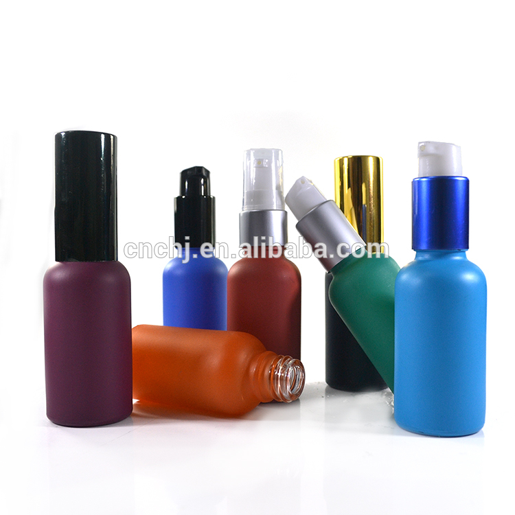 10ml 15ml 20ml 30ml 50ml 60ml 100ml essential oil perfume matte black glass bottle with pump or spray cap