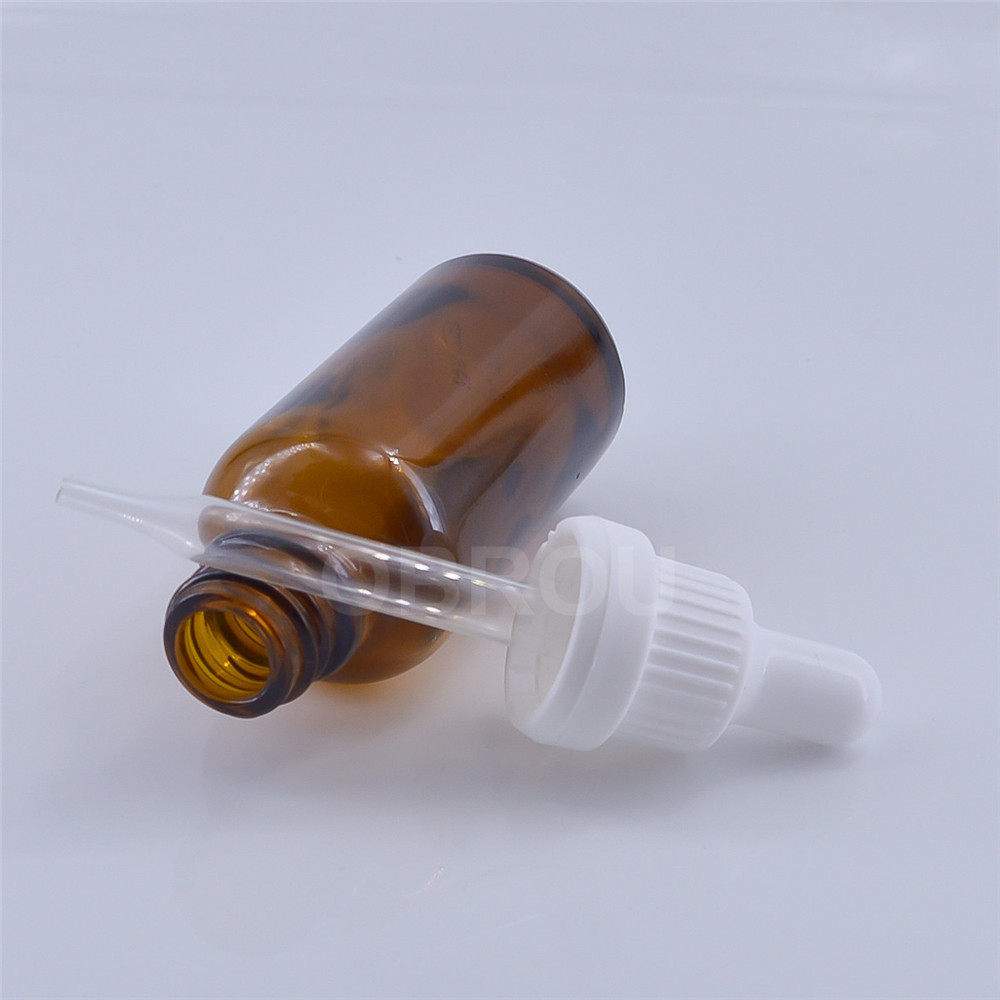 10ml 15ml 20ml 30ml 50ml white blue glass dropper bottles essential oil bottle e liquid bottle with box