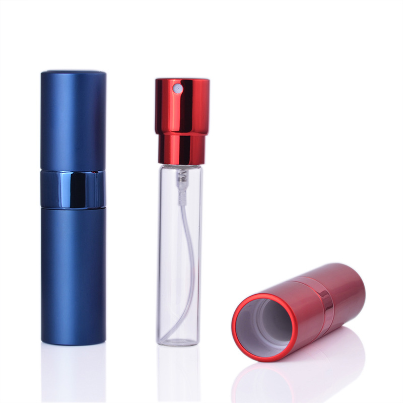 10ml 15ml 20ml 30ml Twist Atomizer Bottle Refill Spray Bottle 8ml Aluminum Perfume Bottle