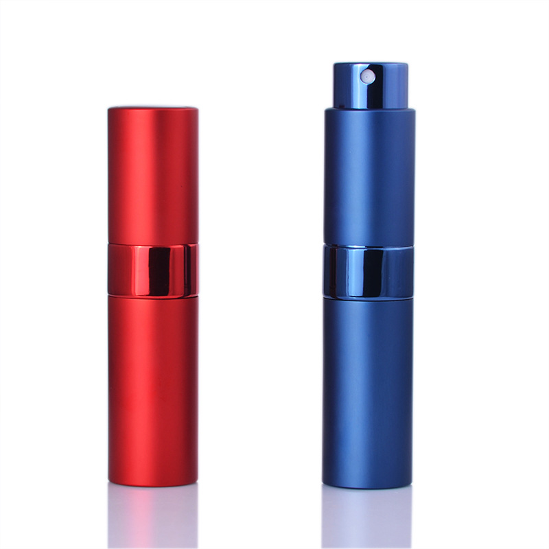 10ml 15ml 20ml 30ml Twist Atomizer Bottle Refill Spray Bottle 8ml Aluminum Perfume Bottle