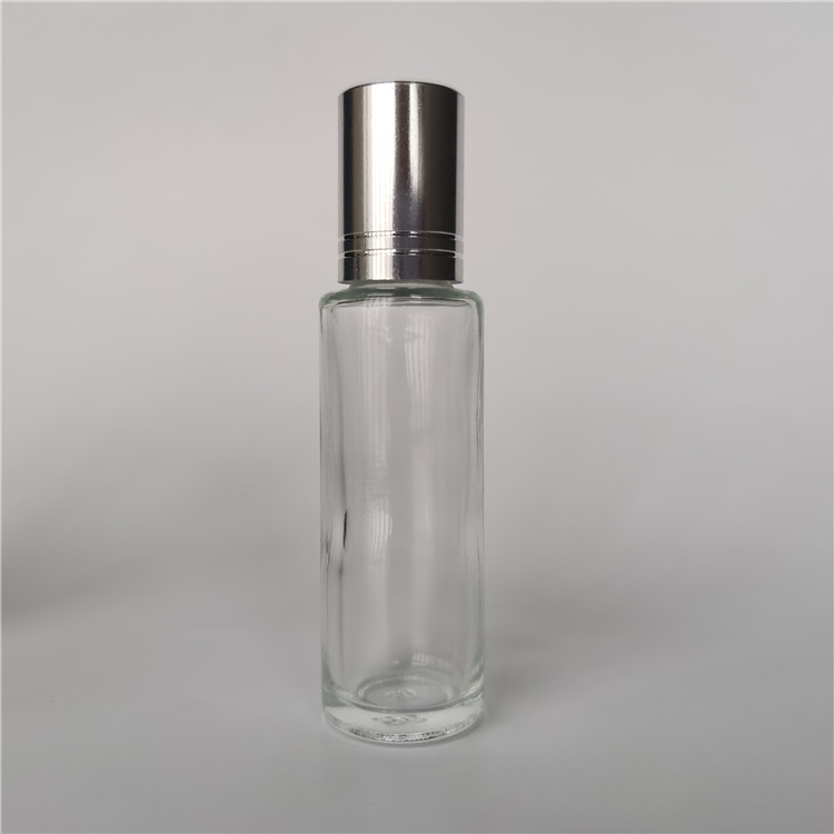 10ml 15ml 20ml 30ml clear/ amber/ frosted roller glass bottle roll on bottle for lip oil/ essential oil
