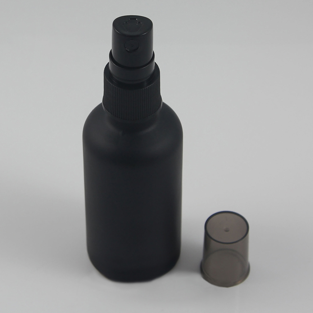 10ml 15ml 20ml cosmetic bottle frosted matte black spray pump bottle 30ml 50ml 100ml perfume bottle