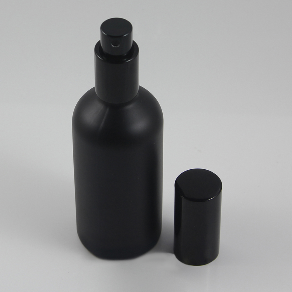 10ml 15ml 20ml cosmetic bottle frosted matte black spray pump bottle 30ml 50ml 100ml perfume bottle