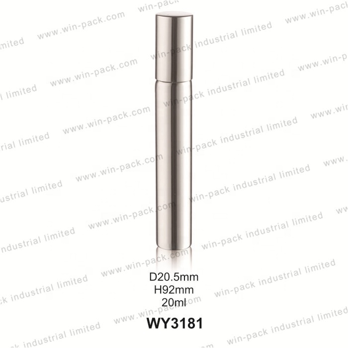 10ml 15ml 20ml snap on cosmetics perfume glass bottle with sprayer pump packaging