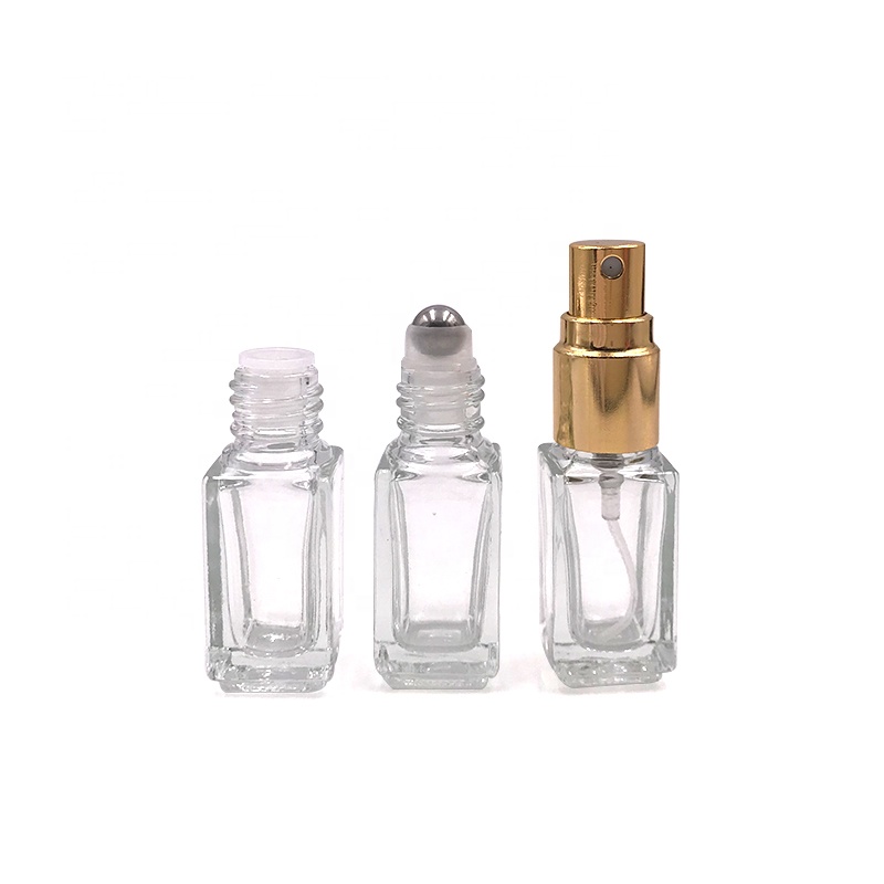 10ml 15ml 30ml 1oz flat square glass clear perfume spray bottles victoria secret perfume essential oil square glass bottles