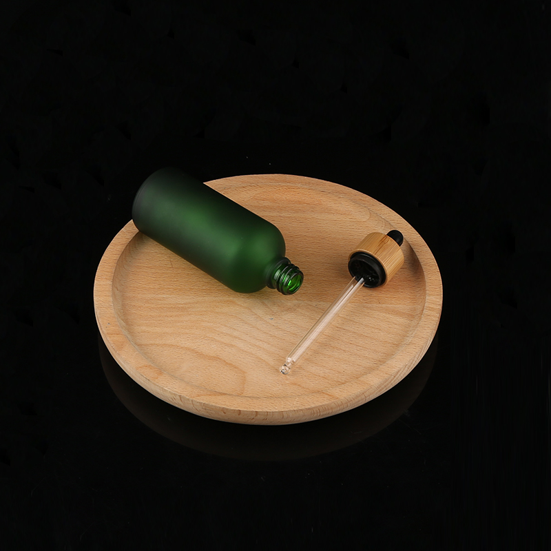 10ml 15ml 30ml 50ml 100ml Cosmetic packing bamboo essential oil bottles dropper bottle