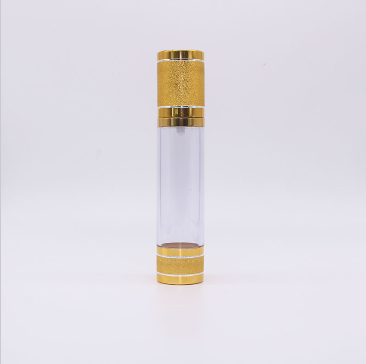 10ml 15ml 30ml 50ml 80ml 100ml Pressure Pump Bottle Vacuum Transparent Emulsion Bottle