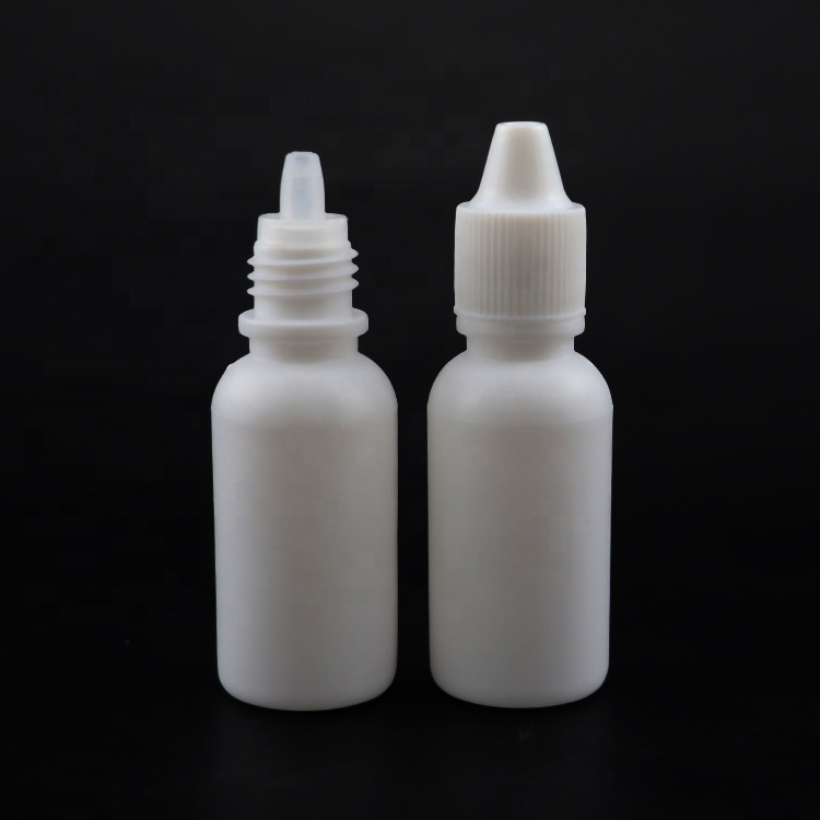10ml 15ml 30ml 50ml LDPE eye dropper bottles long thin tip pe bottles with child proof cap