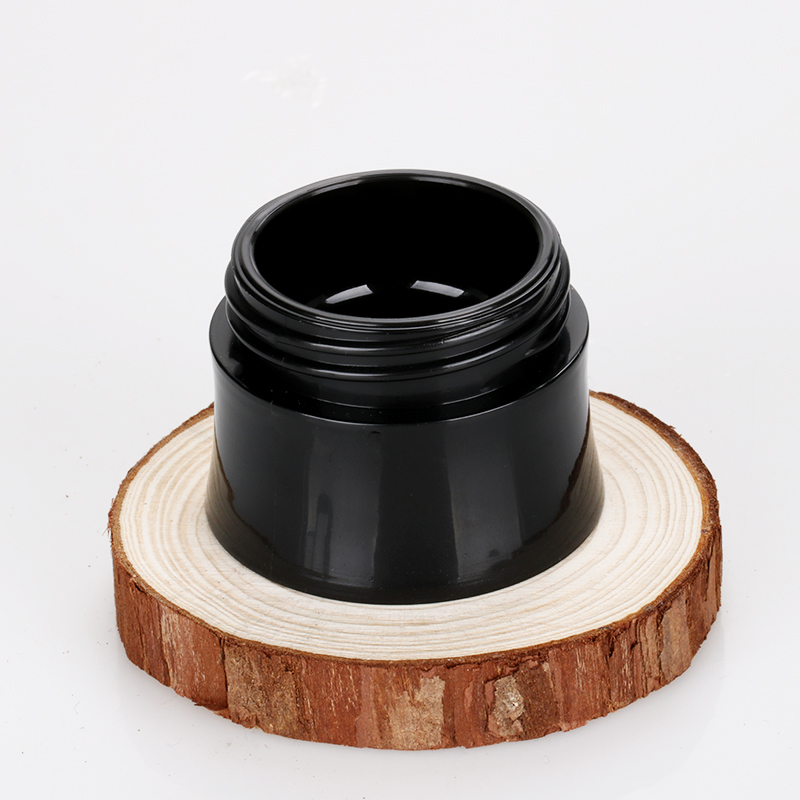 10ml 15ml 30ml 50ml color gel polish nail salon pp plastic black jar unique design bottle for cosmetics