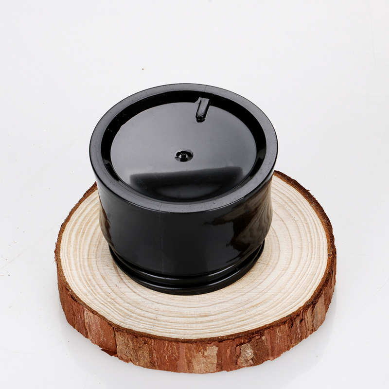 10ml 15ml 30ml 50ml color gel polish nail salon pp plastic black jar unique design bottle for cosmetics