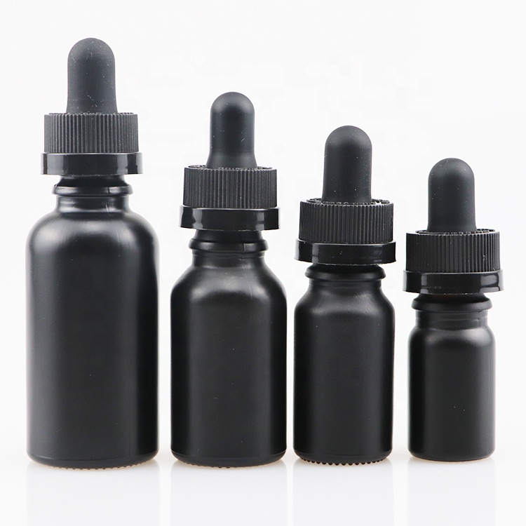 10ml 15ml 30ml 50ml essential oil cobalt blue glass bottle with child proof safety tamper glass pipette cap