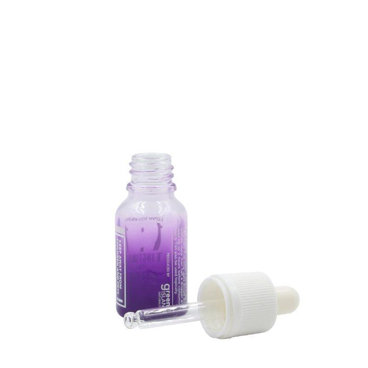 10ml 15ml 30ml cosmetic glass serum essential oil bottle container with dropper