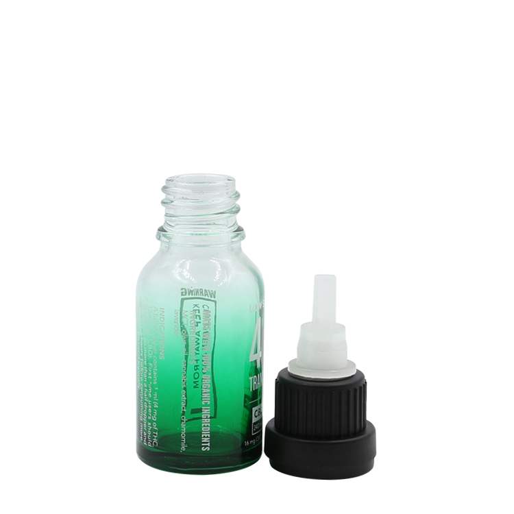 10ml 15ml 30ml cosmetic glass serum essential oil bottle container with dropper