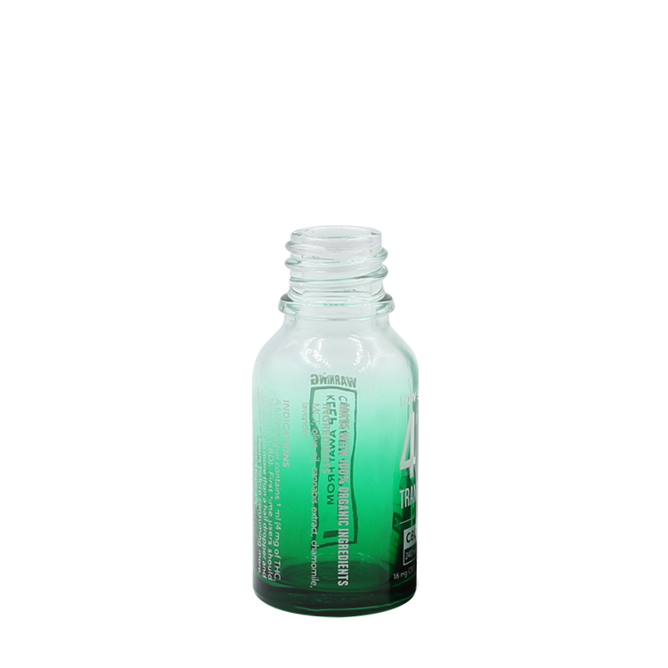 10ml 15ml 30ml cosmetic glass serum essential oil bottle container with dropper