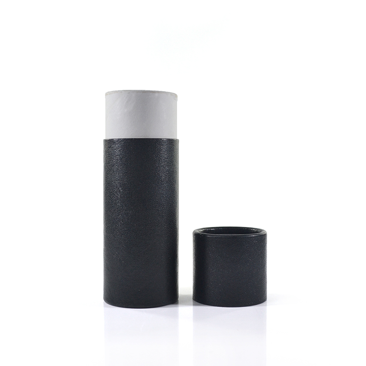 10ml 15ml 30ml custom made print cosmetic package white black brown round 50ml 100ml kraft paper tube packaging
