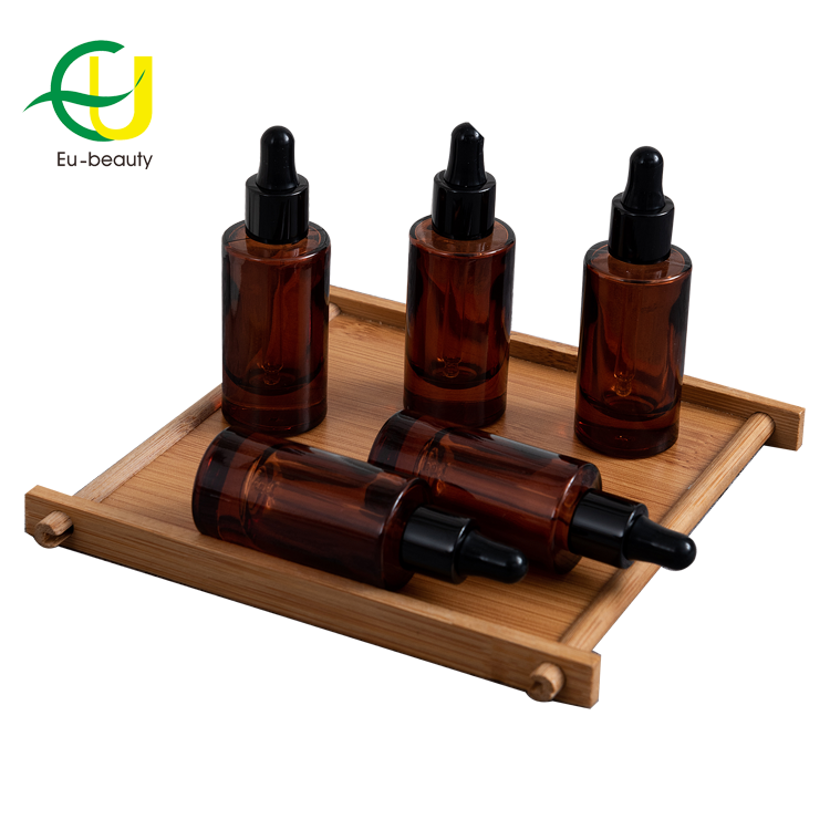 10ml 15ml 30ml serum dropper bottles empty square glass bottles