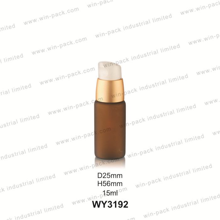 10ml 15ml custom luxury glass eyelash face serum packaging bottle