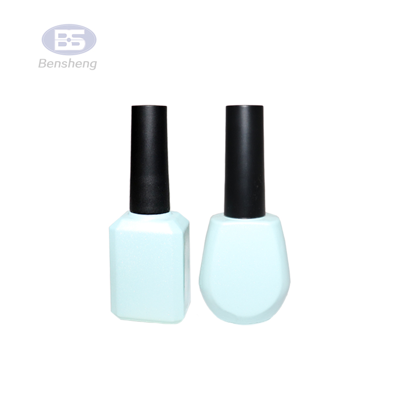 10ml 15ml square empty nail polish bottle custom made unique gel polish bottles