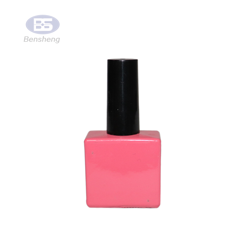 10ml 15ml square empty nail polish bottle custom made unique gel polish bottles