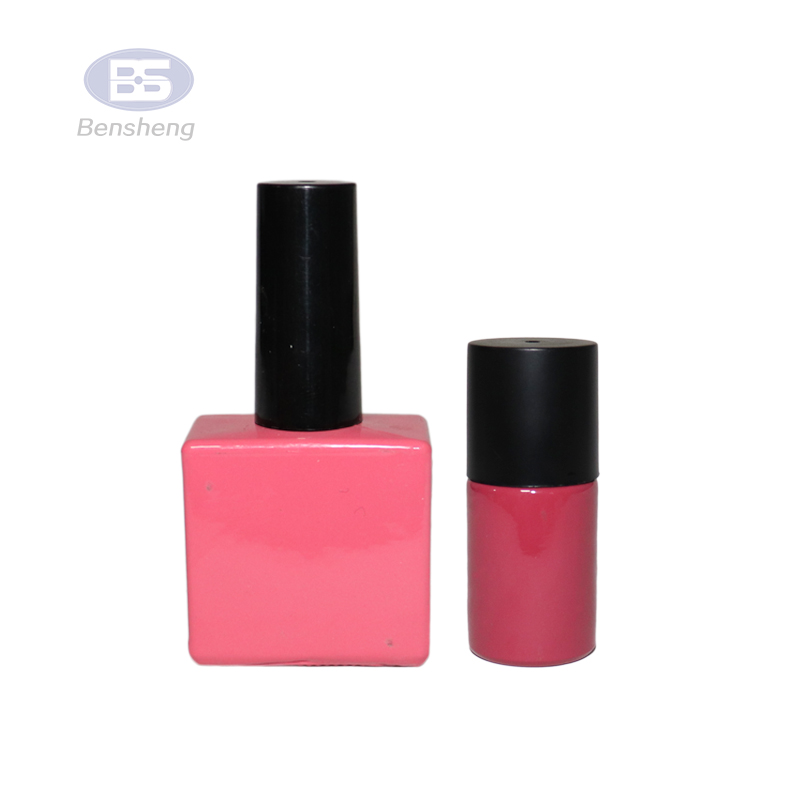 10ml 15ml square empty nail polish bottle custom made unique gel polish bottles