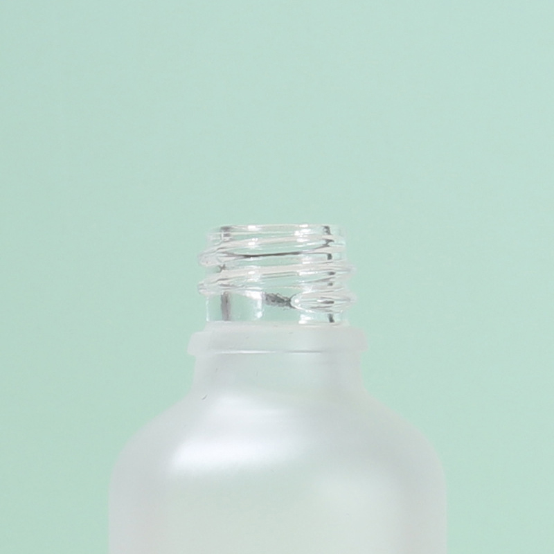 10ml 20ML pipette fine oil bottle 30ML 50ml wood ring white porcelain Dropper bottle 15ML 100ml glass bottle bamboo cap