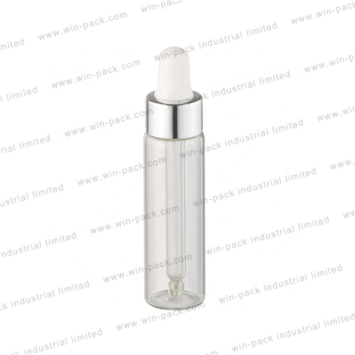 10ml 20ml 25ml 30ml luxury empty custom printing cosmetic frosted yellow or amber glass serum dropper bottle packaging