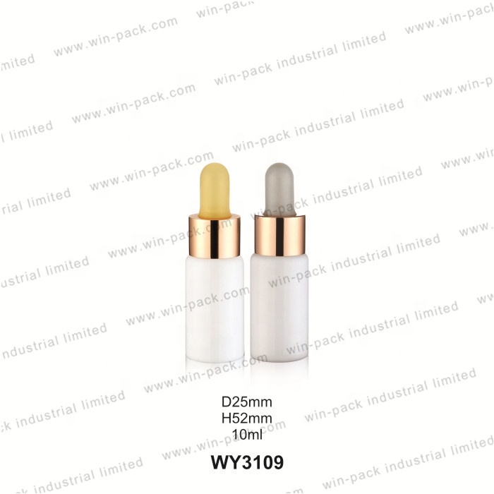 10ml 20ml 25ml 30ml luxury empty custom printing cosmetic frosted yellow or amber glass serum dropper bottle packaging