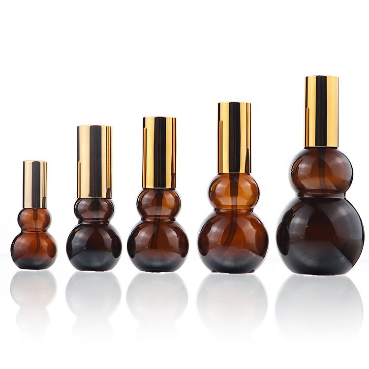 10ml 20ml 30ml 100 ml Hair Face Bottle Serum Glass Essential Oil Cosmetic Packaging With Pump Spray