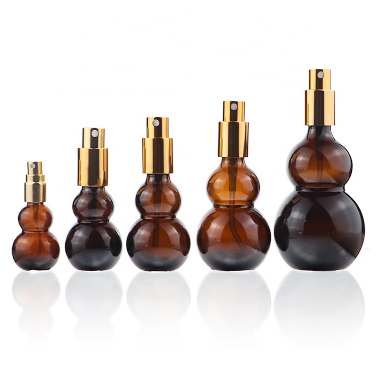 10ml 20ml 30ml 100 ml Hair Face Bottle Serum Glass Essential Oil Cosmetic Packaging With Pump Spray